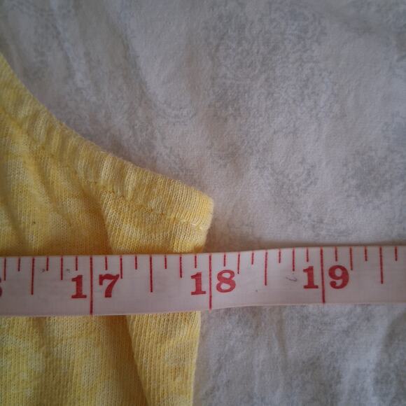 Fresh Produce Yellow Floral 100%Cotton Midi Dress Sleeveless Medium Cottagecore - Picture 4 of 7